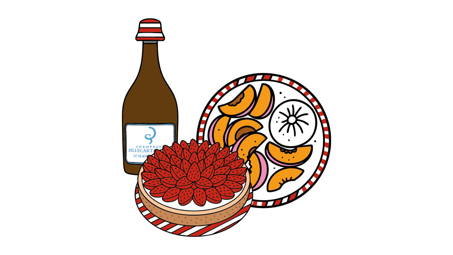 Un repas illustré